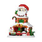 Quebra-Cabeça De Blocos De Montar Do Papai Noel E Renas, Decoração De Festa De Natal, Brinquedos
