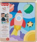 Quebra-cabeça de blocos espaciais de madeira Fisher-Price 3+ Years Quebra-cabeça de blocos espaciais de madeira Fisher-Price 3+ Years