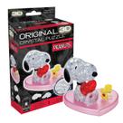 Quebra-cabeça de cristal 3D Bepuzzled Peanuts Snoopy Heart Age 12+