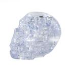 Quebra-cabeça de cristal 3D Skull Clear Model DIY Gadget Blo