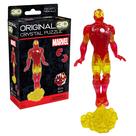 Quebra-cabeça de cristal 3D: Super-herói do Homem de Ferro da Marvel