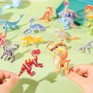 Quebra-cabeça de desenho animado 3D Flowarmth 30PCS para crianças educacionais de 4 a 8 anos Quebra-cabeça de desenho animado 3D Flowarmth 30PCS para crianças educacionais de 4 a 8 anos