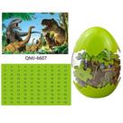 Quebra-cabeça de dinossauro, quebra-cabeças de madeira 60 peças quebra-cabeças para crianças de 3 anos+Dino Toys Boy