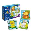 Quebra-Cabeça De Encaixe Baby Bichinhos Xalingo 9 Peças