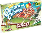 Quebra Cabeça de Madeira Circo 24 Peças - Brinquedos