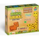 QUEBRA-CABEÇA de Madeira Desafio Animal 22 Peças Pais & Filhos