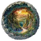 Quebra-cabeça de madeira Jollitot Cave Forest 3D 505 peças para adultos
