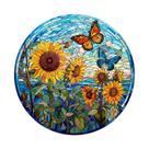 Quebra-cabeça de madeira Pijesaksa Glass Sunflower 300 peças