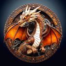 Quebra-cabeça de madeira Purdicra Mechanical Dragon Adult 100 unidades