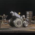 Quebra-cabeça de metal 3D ZUNPINSPACE Mechanical Armor Cannon Adult