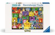 Quebra-cabeça de Pokémon luminoso Ravensburger de 2000 peças 98x75 cm Quebra-cabeça de Pokémon luminoso Ravensburger de 2000 peças 98x75 cm
