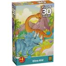 Quebra cabeca dino kid 30 pecas grow