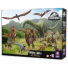 Quebra Cabeça Dinossauros Jurassic World Era Jurassica 1000p Quebra Cabeça Dinossauros Jurassic World Era Jurassica 1000p