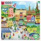 Quebra-cabeça eBoo Piece and Love Copenhagen 1000 peças