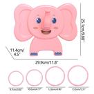 Quebra-cabeça Educação infantil Treinamento Jogando Brinquedos Crianças Pai-filho Interativo Jardim de Infância Jogos Indoor Bonitinho Elefante