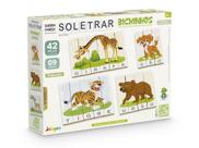 Quebra-Cabeça Educativo Bichinhos 4+ Anos: Aprenda a Soletrar e Alfabetizar Quebra-Cabeça Educativo Bichinhos 4+ Anos: Aprenda a Soletrar e Alfabetizar