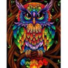 Quebra-cabeça em MDF Coruja Colorida Puzzle de 300 peças Quebra-cabeça em MDF Coruja Colorida Puzzle de 300 peças