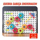 Quebra-Cabeça Engrenagem 98 Peças Diversão Garantida