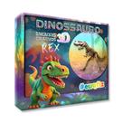 Quebra cabeca euqfiz tiranossauro rex 3d bri033