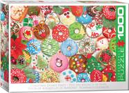 Quebra-cabeça EuroGraphics Christmas Donuts 1000 peças