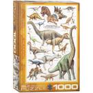Quebra-cabeça EuroGraphics Dinosaurs Jurassic 1000 peças