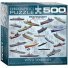 Quebra-cabeça EuroGraphics Navios de Guerra da Segunda Guerra Mundial, 500 peças Quebra-cabeça EuroGraphics Navios de Guerra da Segunda Guerra Mundial, 500 peças