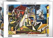 Quebra-cabeça EuroGraphics Paisagem Mediterrânea Picasso 1000 peças Quebra-cabeça EuroGraphics Paisagem Mediterrânea Picasso 1000 peças