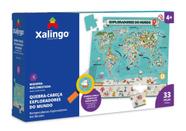 Quebra-cabeca exploradores do mundo - 33 pcs
