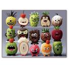 Quebra-cabeça fishwisdom Monster Series Happy Fruits 500 unidades
