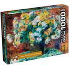 Quebra cabeca flores de renoir 1000 mini pecas grow