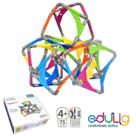 Quebra-cabeça geométrico Edulig puzzle 3D Equilibrix 75 peças e conexões - monte e equilibre de diversas formas a partir de 4 anos