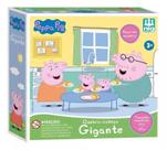 Quebra Cabeça Gigante Peppa Pig 45cm Madeira Nig Quebra Cabeça Gigante Peppa Pig 45cm Madeira Nig