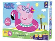 Quebra-Cabeça Gigante Peppa Pig Na Praia 24 Peças - Mimo