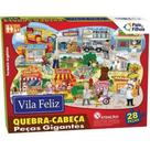 Quebra Cabeça Gigante Vila Feliz 28 Peças