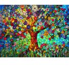 Quebra-cabeça Gyadiex Stained Glass Tree of Life 500 peças