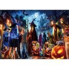 Quebra-cabeça Halloween Witch Horror Haunted House 1000 unidades Quebra-cabeça Halloween Witch Horror Haunted House 1000 unidades