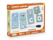 Quebra Cabeça Infantil Alfabeto Animado MDF