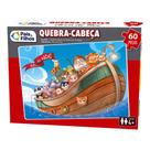 Quebra Cabeça Infantil Arca de Noé 60 Peças Pais & Filhos 2857 Quebra Cabeça Infantil Arca de Noé 60 Peças Pais & Filhos 2857