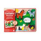 Quebra Cabeça Infantil de Madeira Fazenda - Melissa & Doug