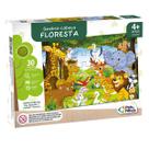 Quebra-Cabeça Infantil Floresta Madeira 30 pcs