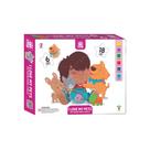 Quebra-Cabeça Infantil I Love My Pets 30 Peças Madeira NIG - 0439 Quebra-Cabeça Infantil I Love My Pets 30 Peças Madeira NIG - 0439