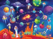 Quebra-cabeça infantil Ravensburger Space Aliens de 60 peças Quebra-cabeça infantil Ravensburger Space Aliens de 60 peças