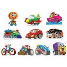 Quebra-Cabeça Infantil Vertical Meios de Transportes