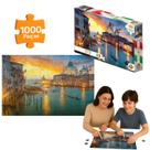 Quebra Cabeça Jogo 1000pçs Veneza Italia Grande Pedaogico