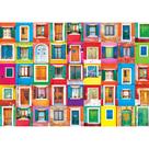 Quebra-cabeça Kodak Premium Colorful Windows Burano 1500 unidades