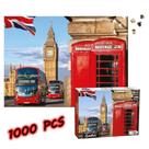 Quebra-Cabeça Londres Reino Unido p/ Adulto Familia 1000pcs - Pais e filhos Quebra-Cabeça Londres Reino Unido p/ Adulto Familia 1000pcs - Pais e filhos
