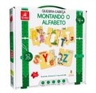 Quebra-cabeça Madeira Montando O Alfabeto 52 Peças Quebra-cabeça Madeira Montando O Alfabeto 52 Peças
