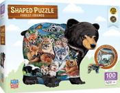 Quebra-cabeça MasterPieces Forest Friends 100 Pieces Kids