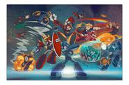 Quebra-cabeça Mega-man Personalizado 48 Peças