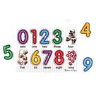 Quebra-cabeça Melissa & Doug Lift & See Numbers 10 peças FSC